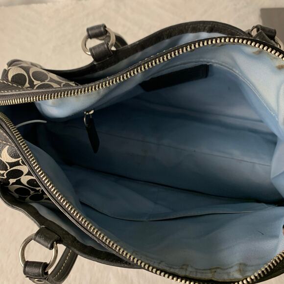 COACH Women's Chelsea Heritage Signature Handbag - Picture 5 of 8